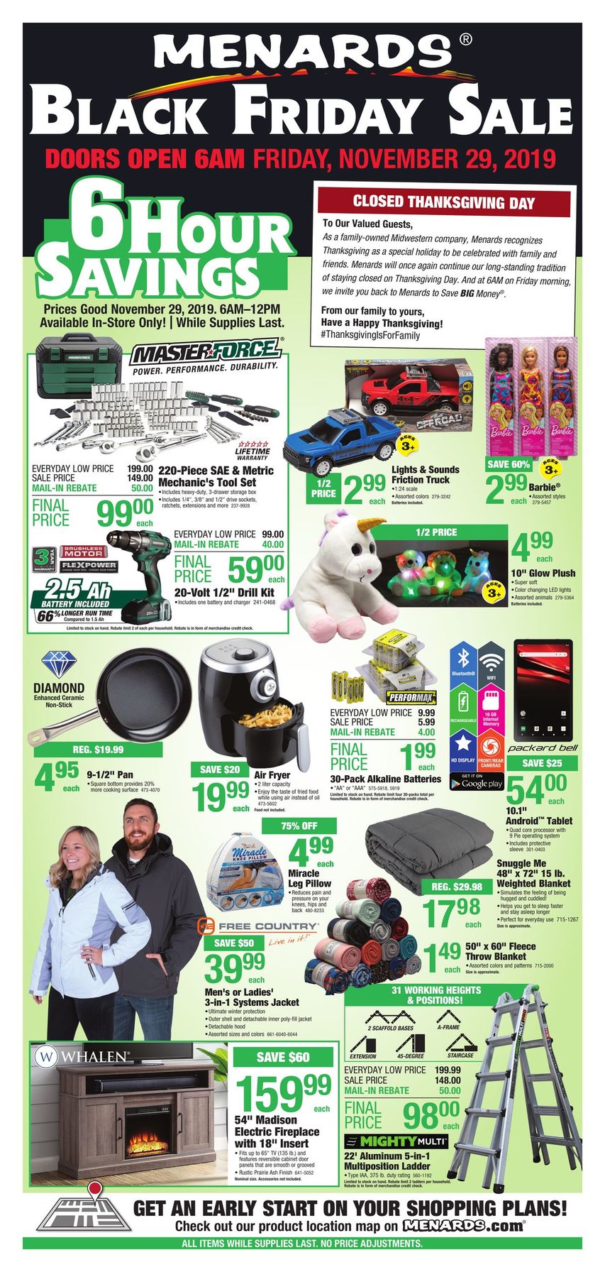Menards black friday 2020 | 2019 Menards Black Friday Deals, Sale, Ad & Hours. 2019-12-23