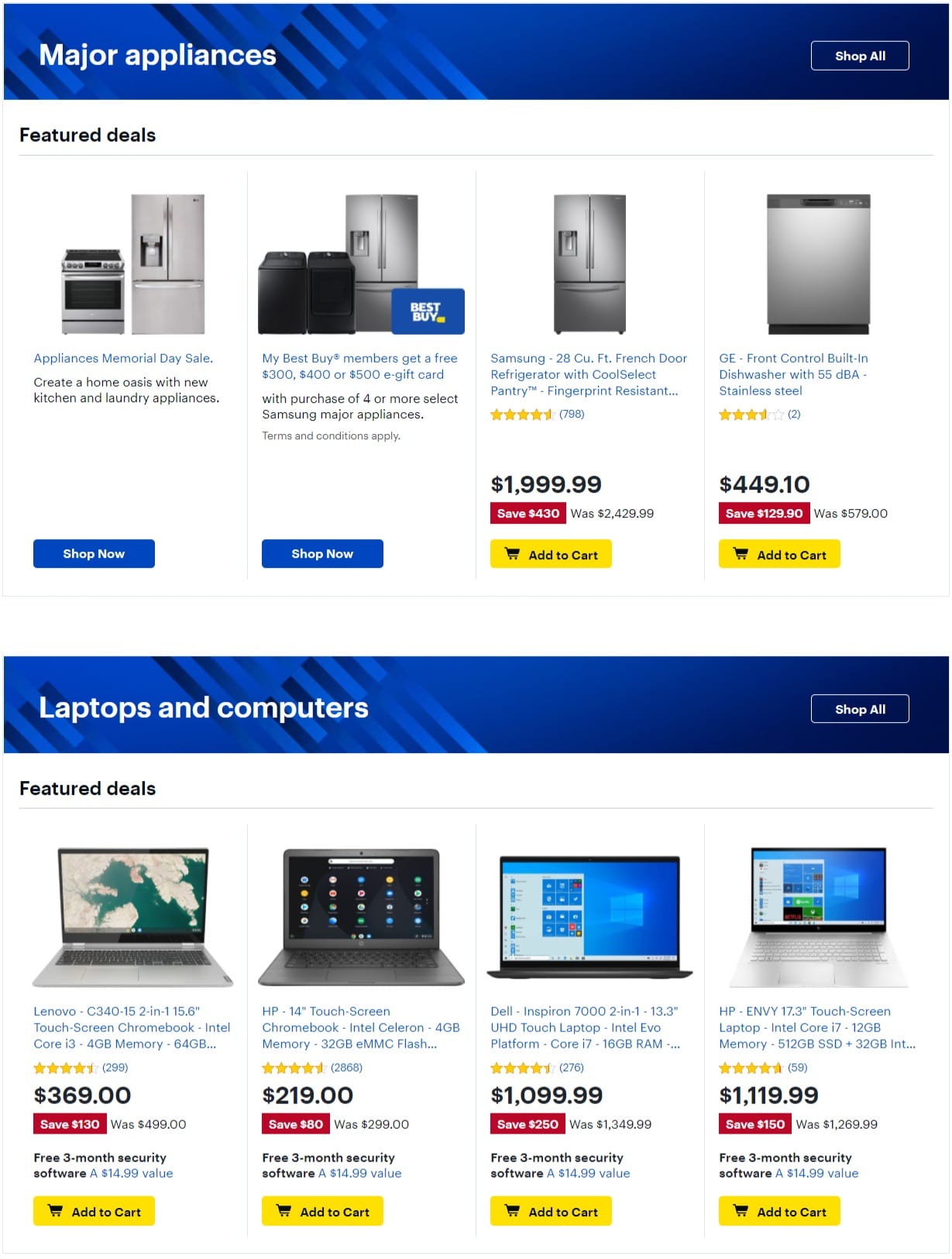 Best Buy Memorial Day Sale 2022