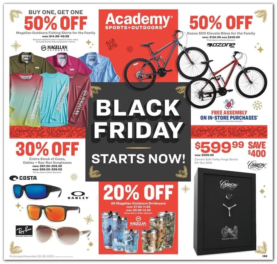 Academy Sports Early Black Friday Ad Sale 2021