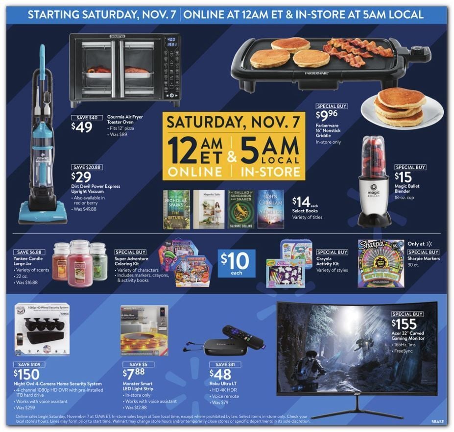 Walmart Black Friday Sale 2021 - Event #1 - When To Black Friday 2021 Deals Start