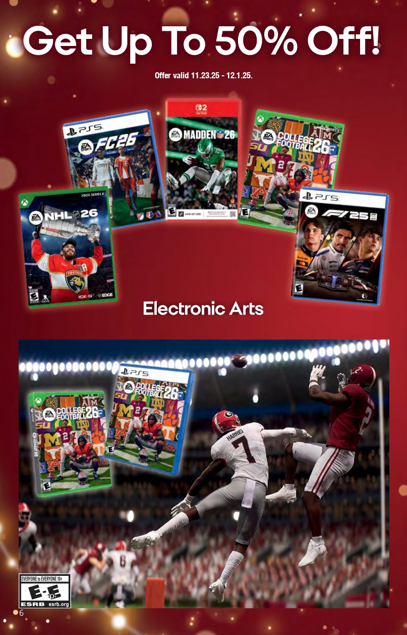 GameStop Black Friday Ad Sale 2025