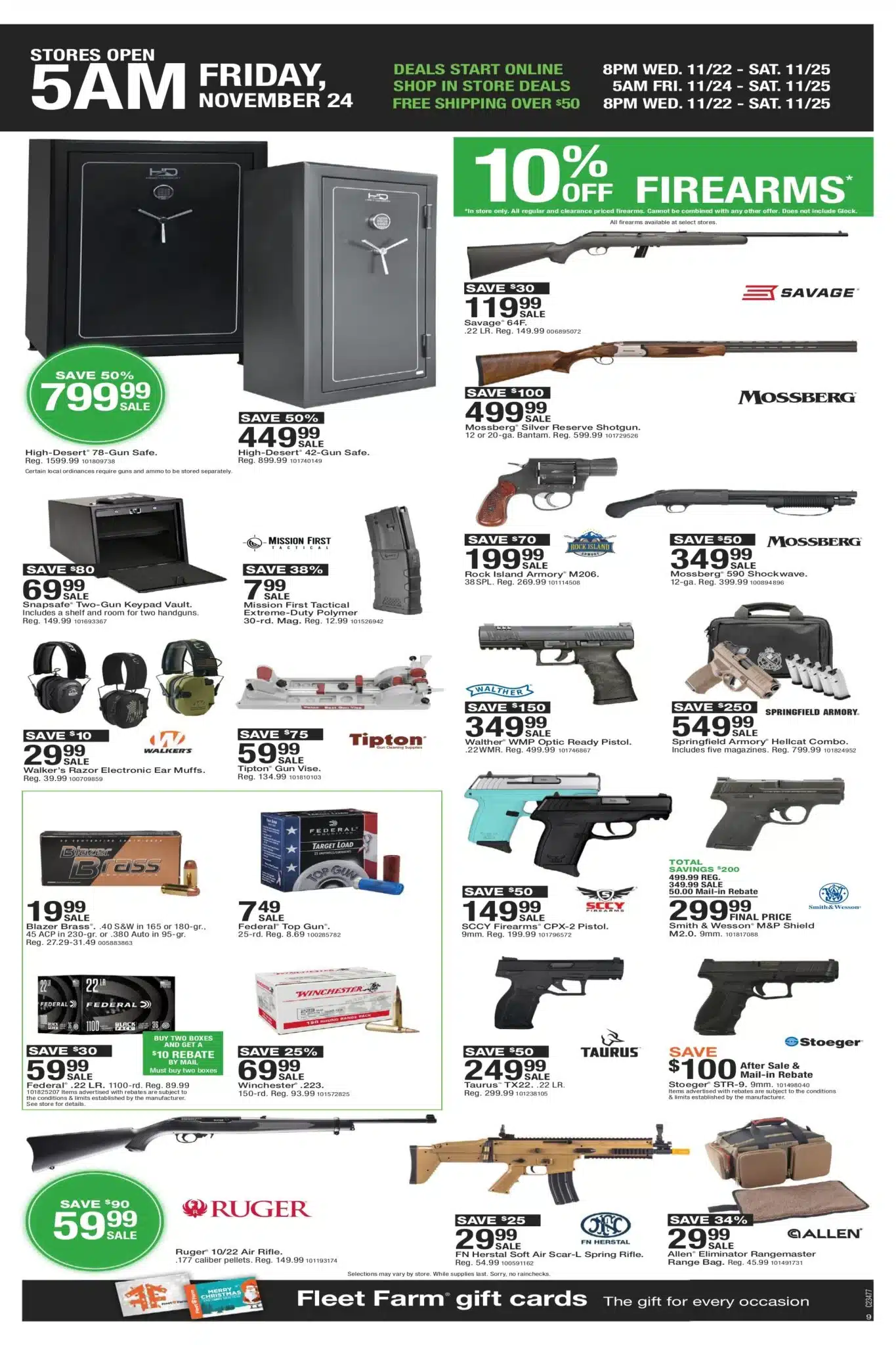 Fleet Farm Black Friday Sale Ad 2024