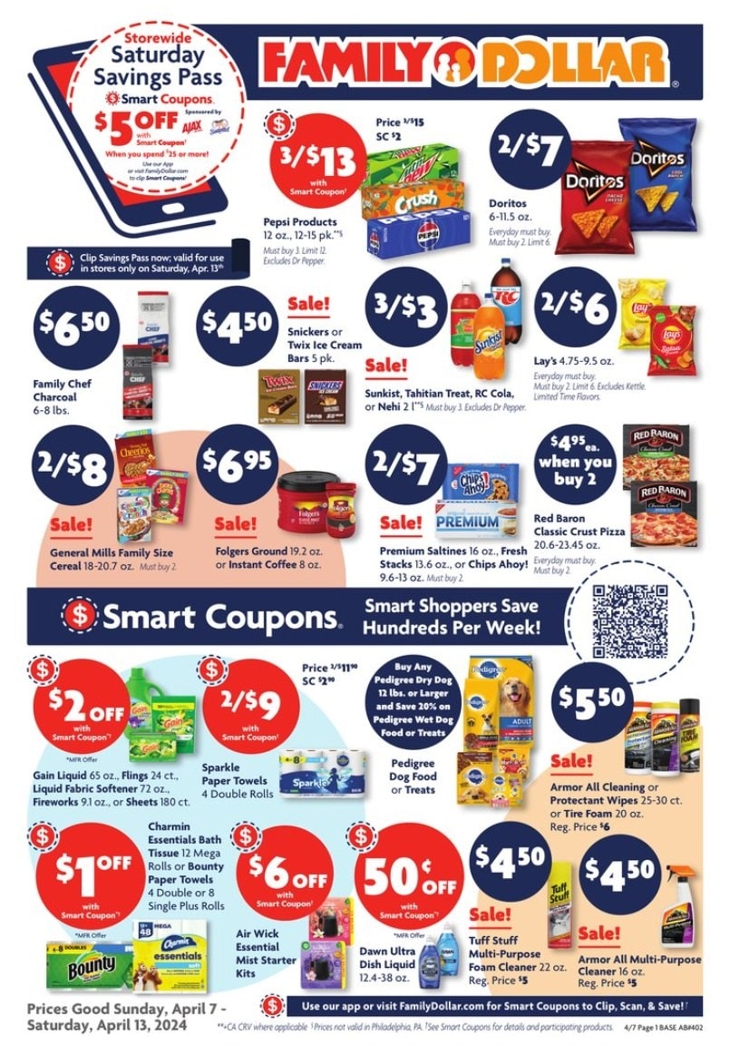Family Dollar Weekly Sale Ad