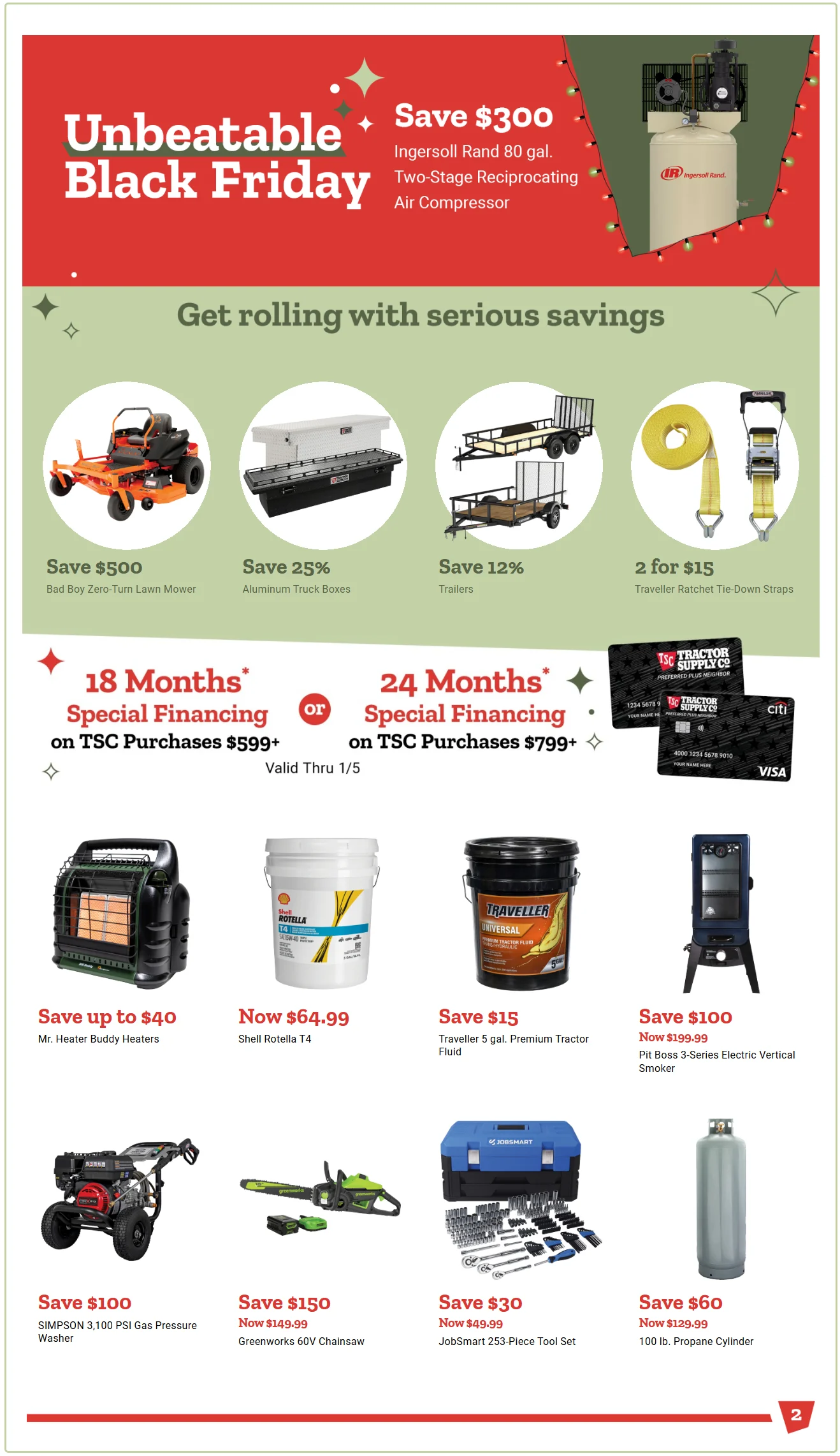 Tractor Supply Black Friday Add