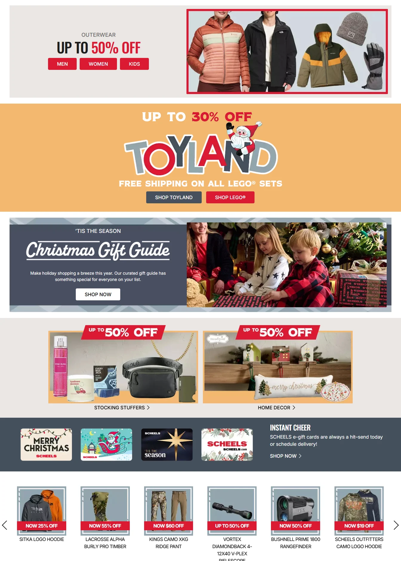 Scheels Black Friday Deals 2025