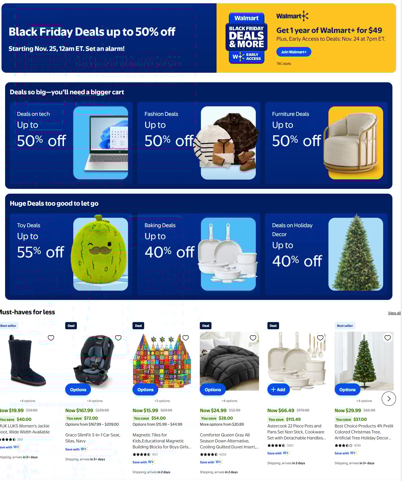 Walmart Black Friday Sale Ad 2025 - Event #2