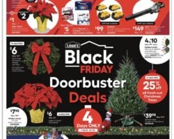 Lowe's Black Friday Ad Sale 2025