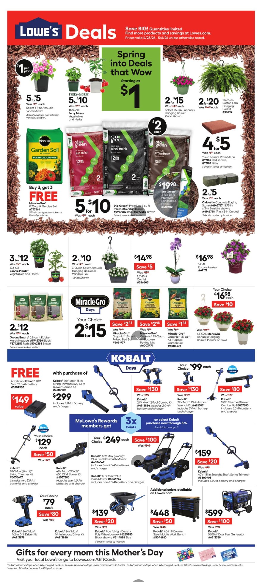Lowe's Weekly Ad