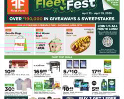 Fleet Farm Weekly Circular Ad