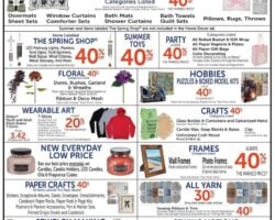 Hobby Lobby Ad Sale