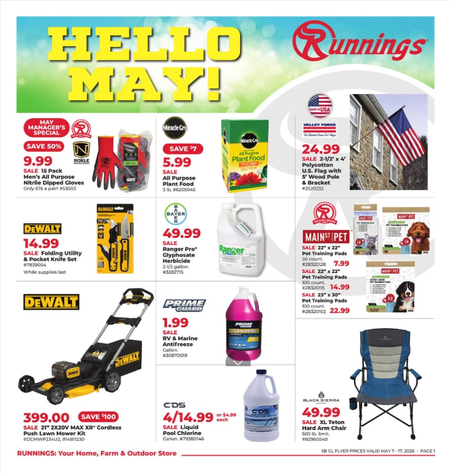 Runnings Weekly Ad