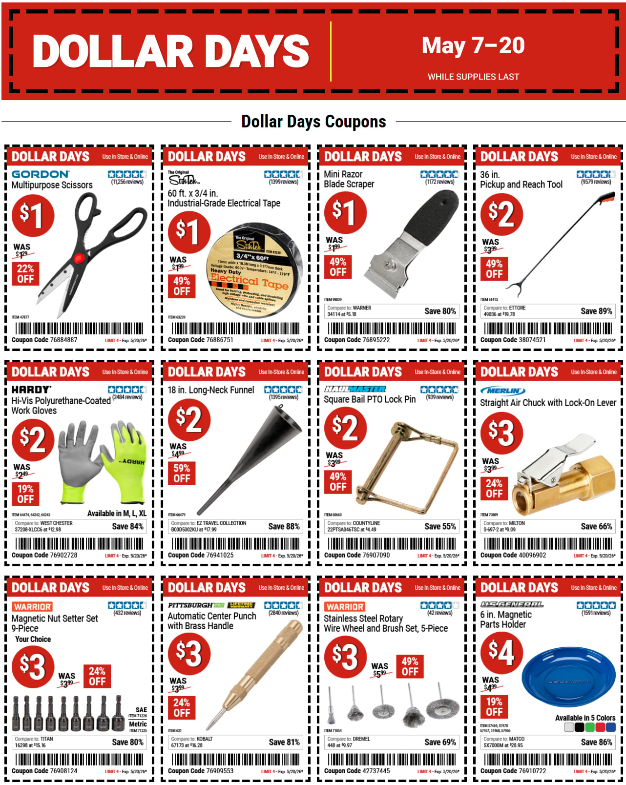 Harbor Freight Ad