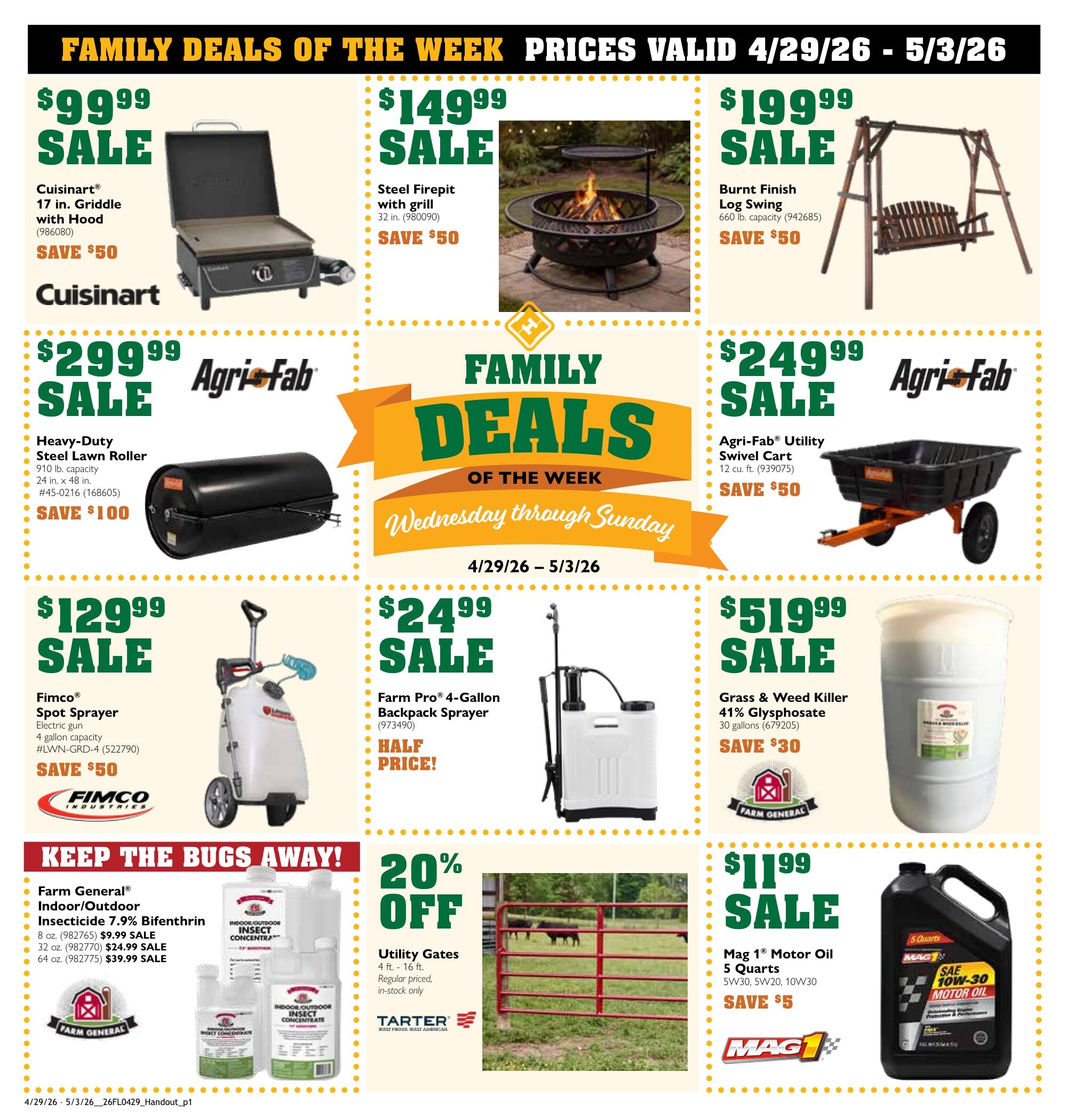 Family Farm & Home Weekly Ad