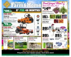 Family Farm & Home Weekly Circular