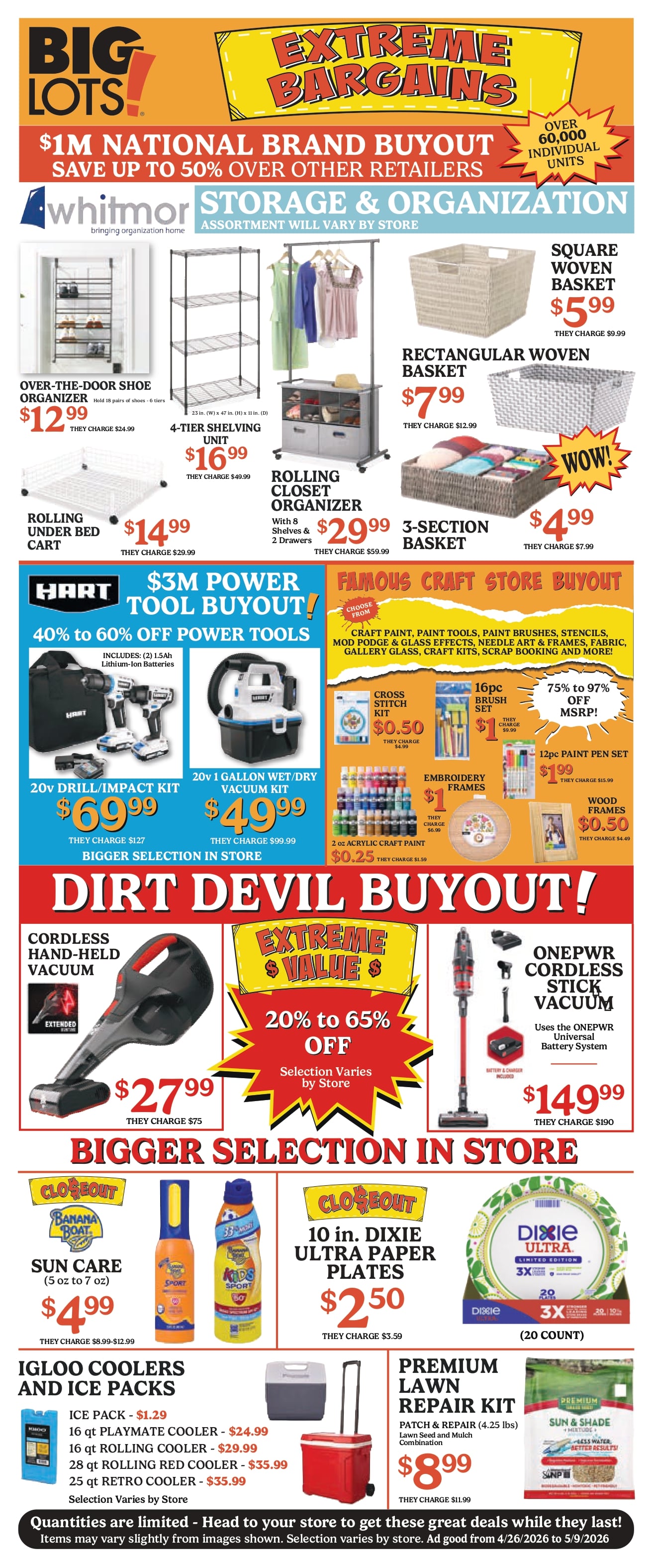 Big Lots Store Weekly Ad