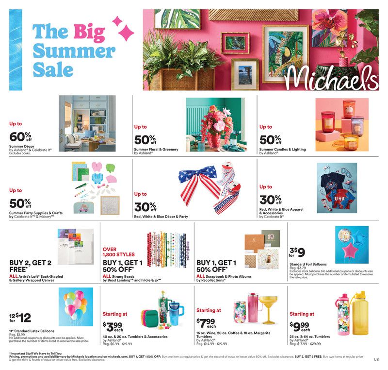 Michaels Weekly Ad