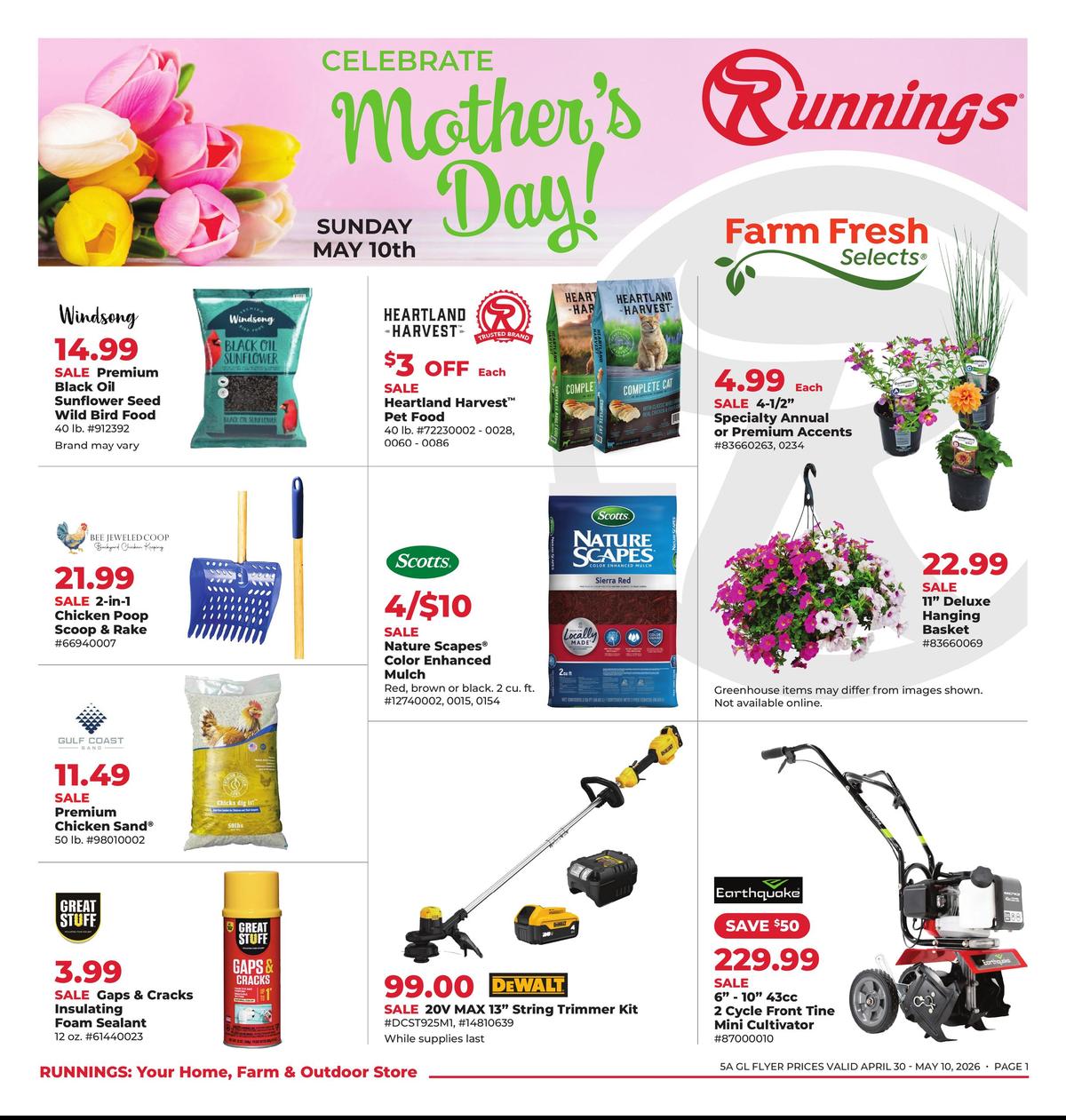 Runnings Weekly Flyer
