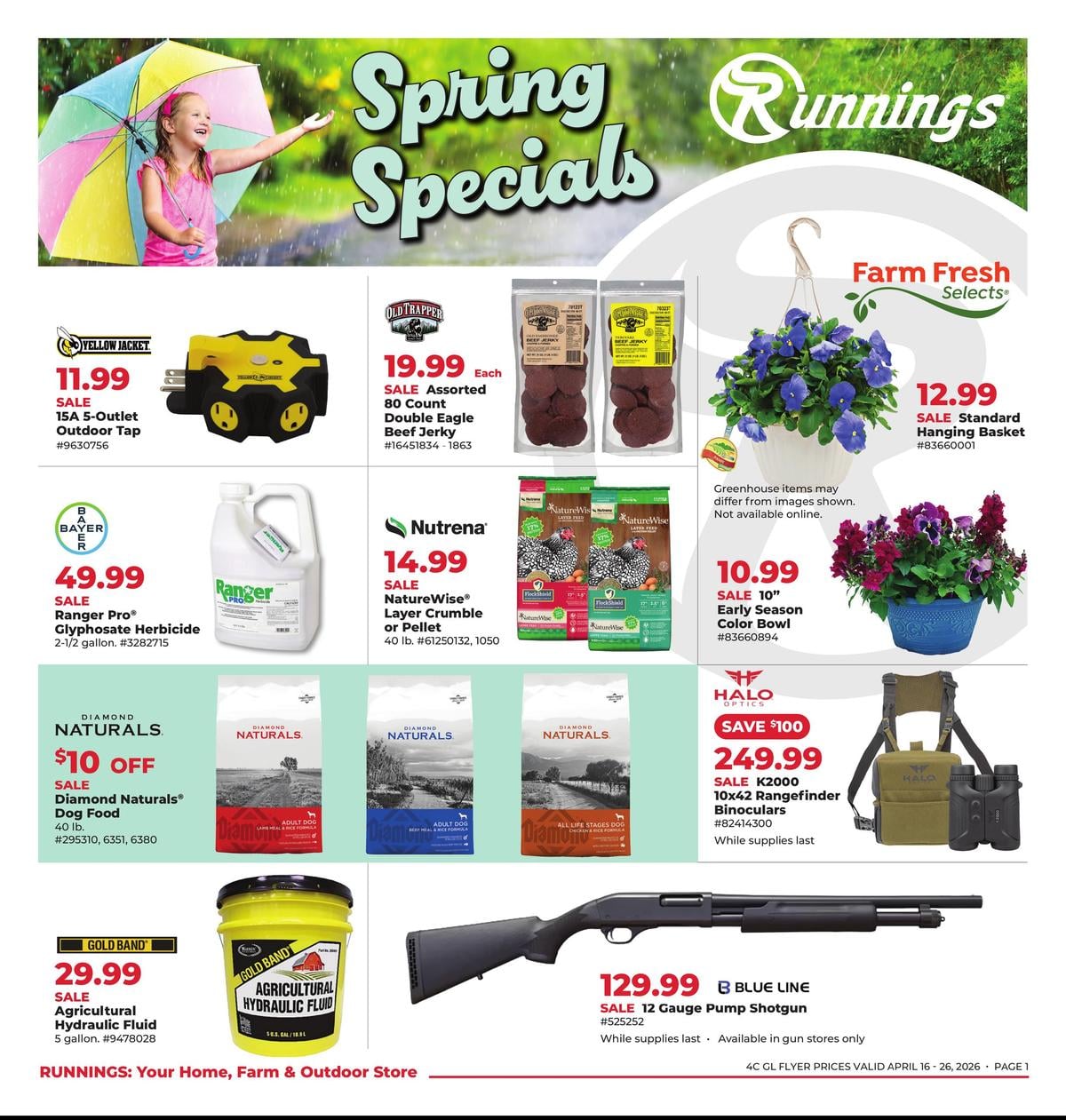 Runnings Weekly Flyer