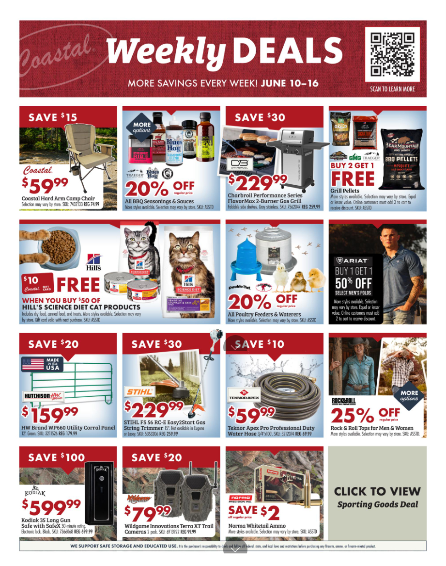 Coastal Weekly Flyer