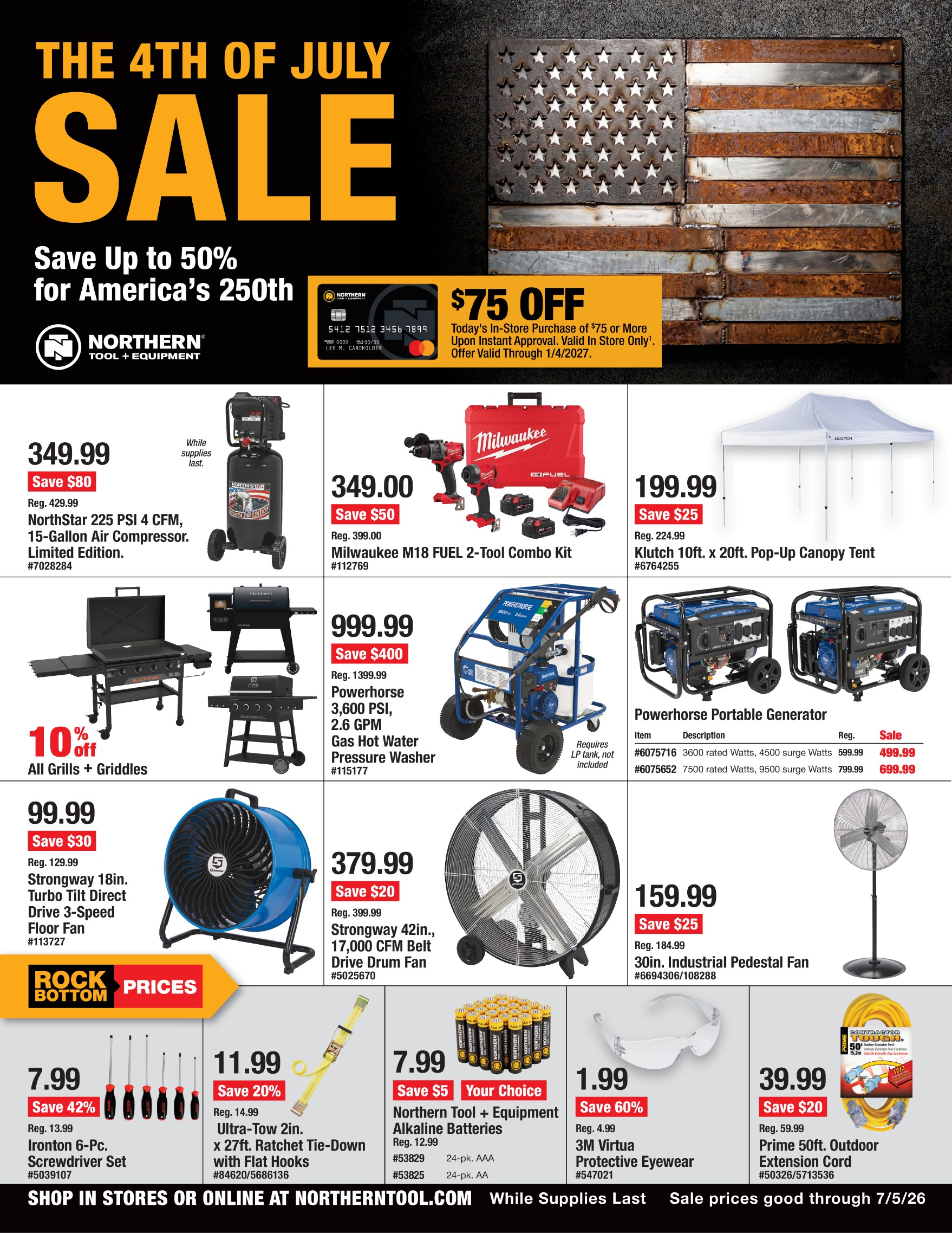 Northern Tool Deals