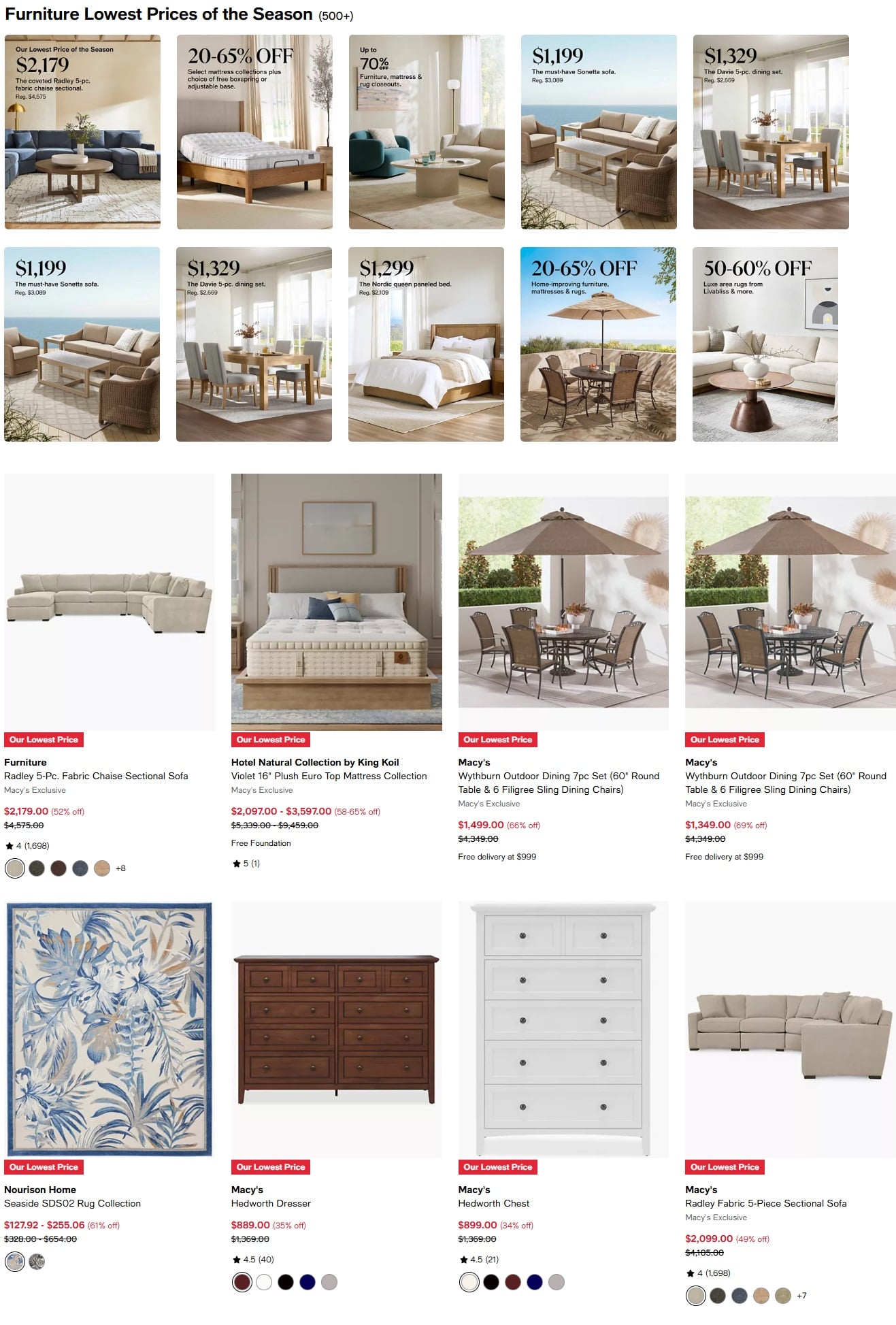 Macy’s Ad Deals