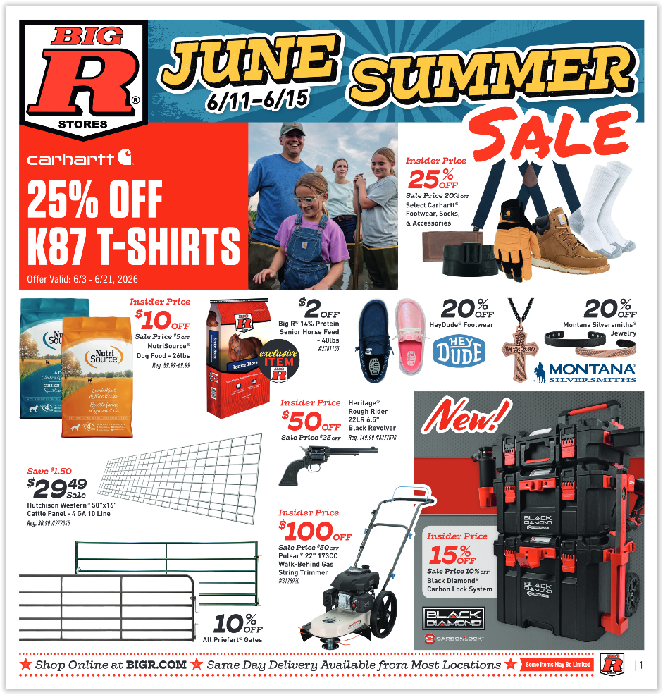 Big R Weekly Flyer