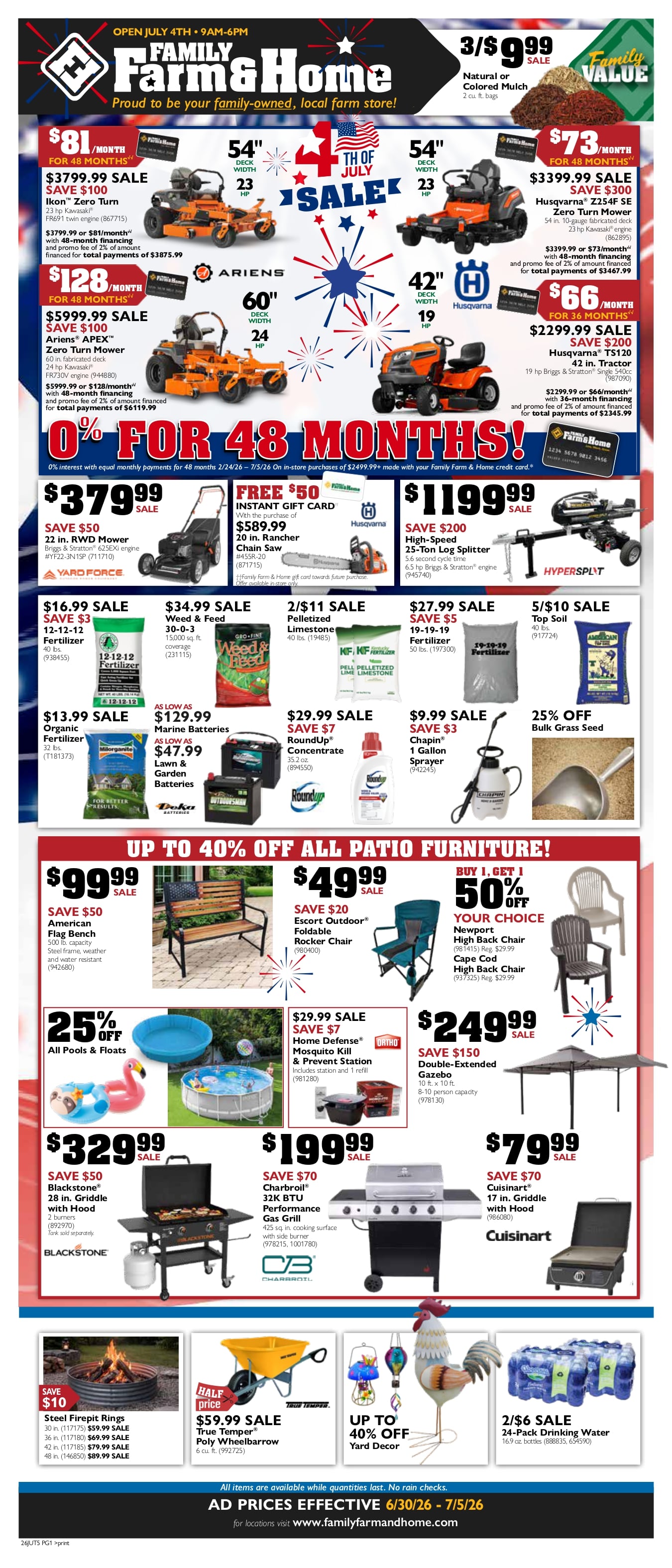 Family Farm & Home Ad