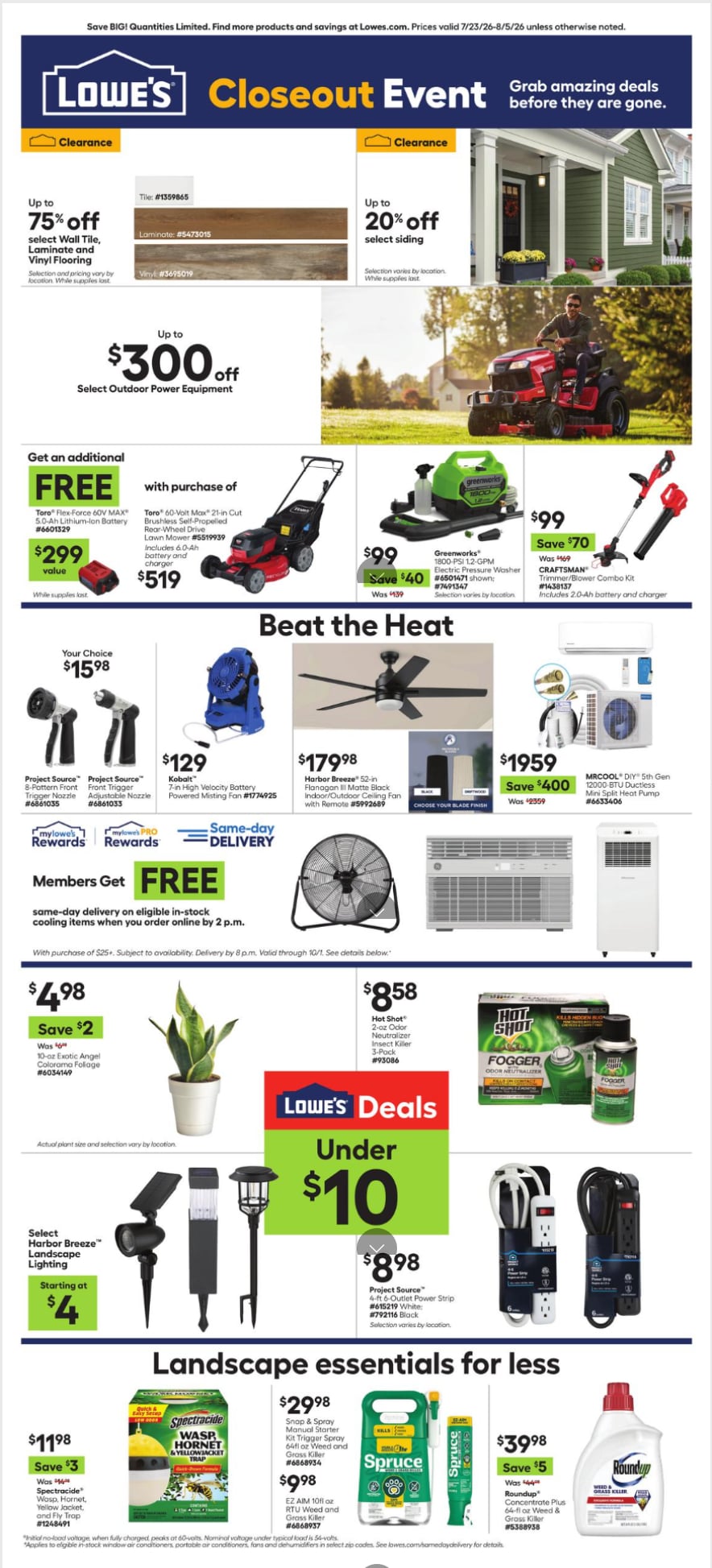 Lowe's Weekly Ad