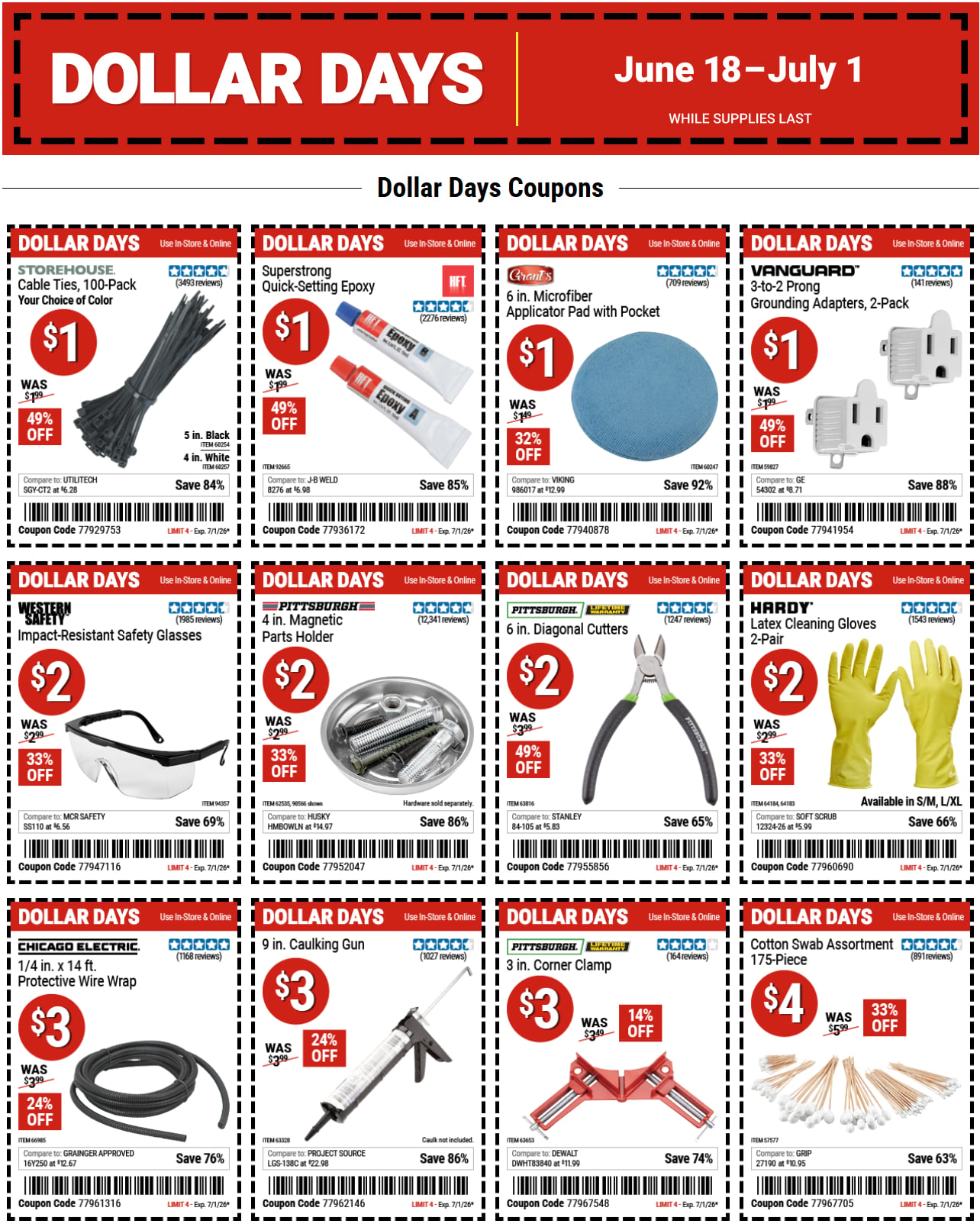 Harbor Freight Ad