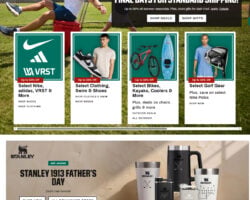 Dick’s Ad Sale