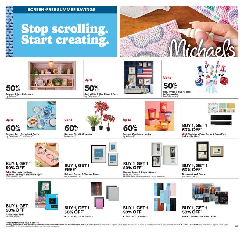 Michaels Weekly Ad