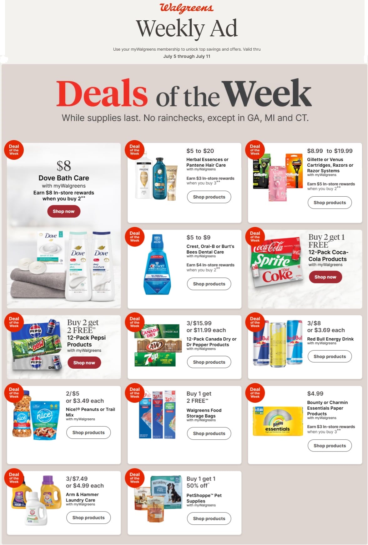 Walgreens Weekly Ad