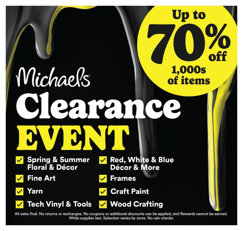 Michaels Weekly Ad
