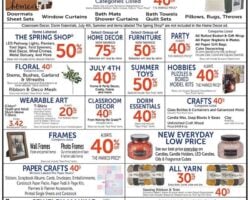 Hobby Lobby Ad Sale