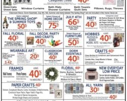 Hobby Lobby Ad Sale