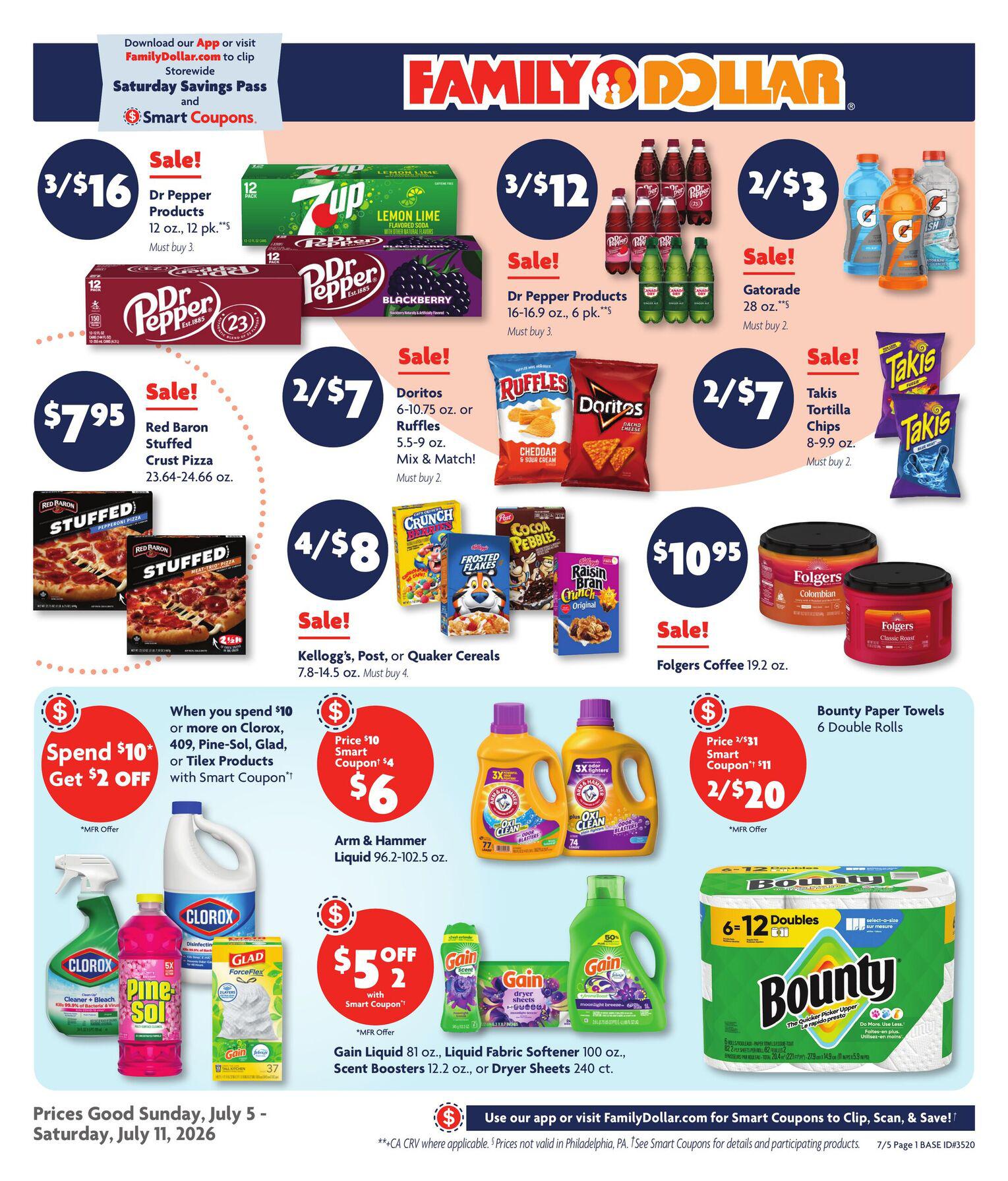 Family Dollar Weekly Sale Ad