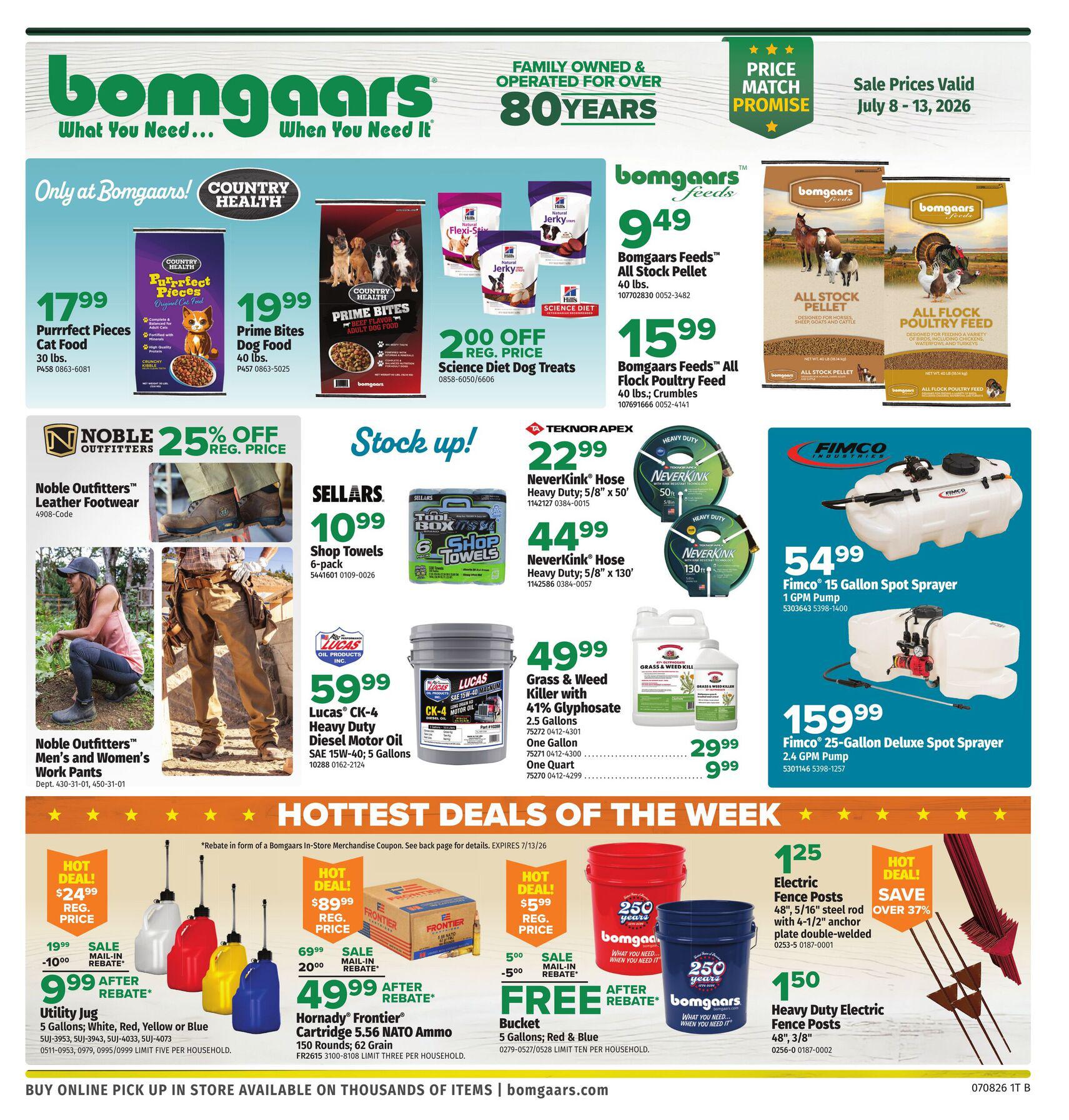 Bomgaars Weekly Ad