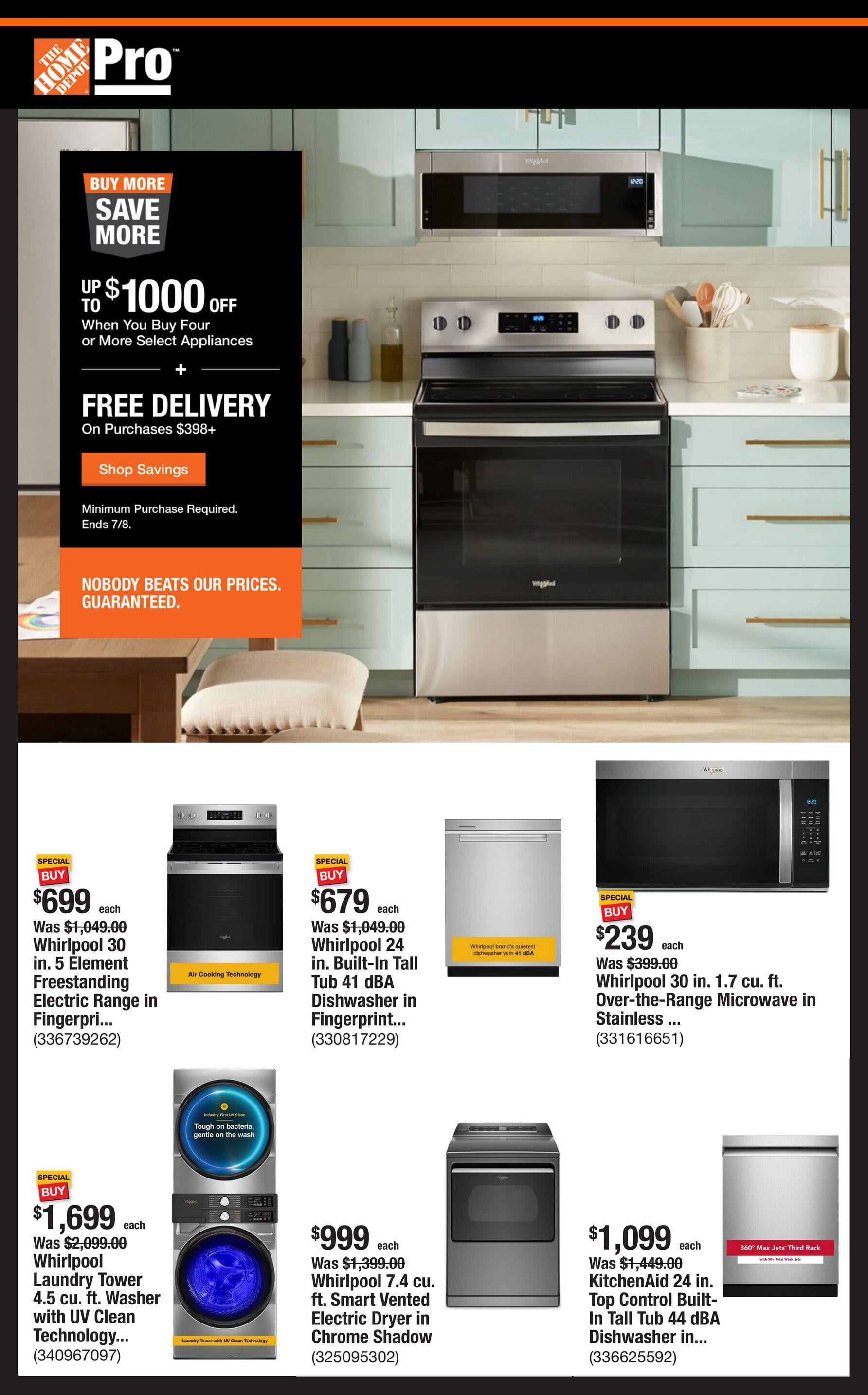 Home Depot Pro Weekly Ad
