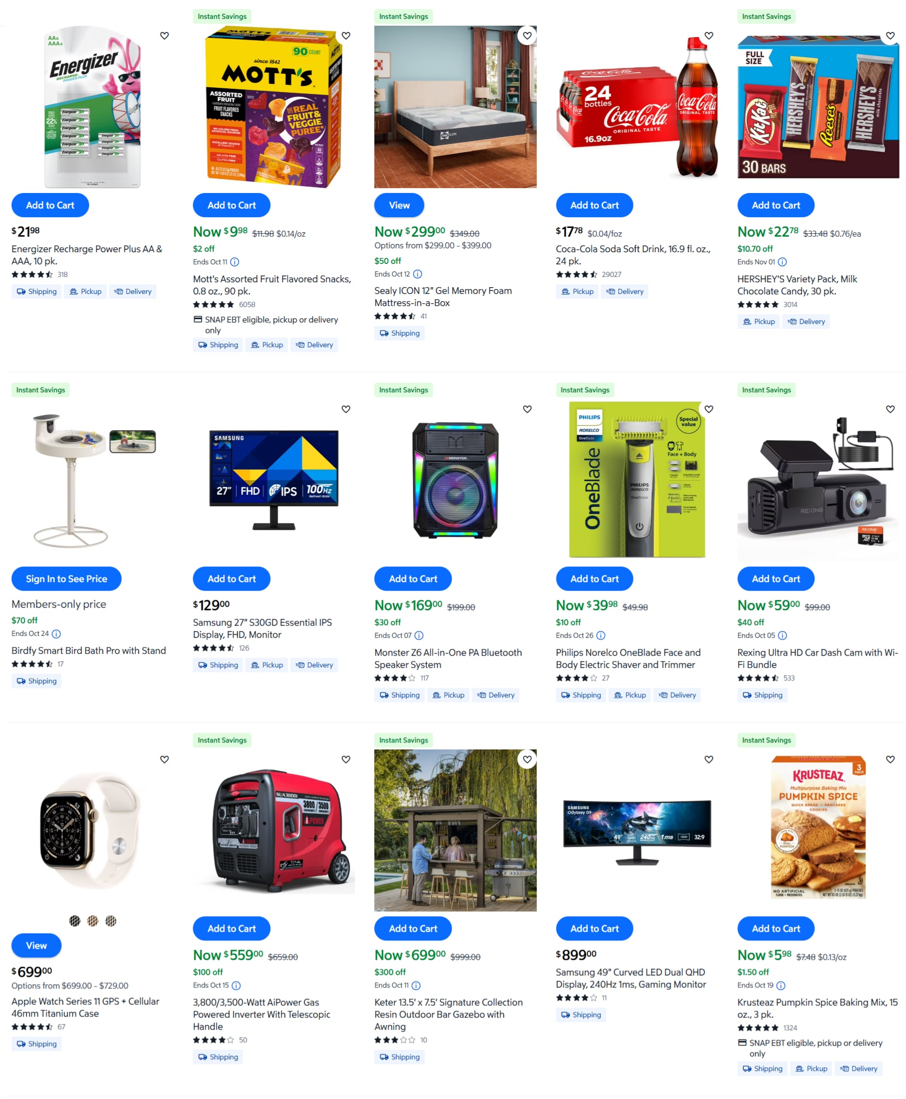 Sam's Club Instant Savings Ad
