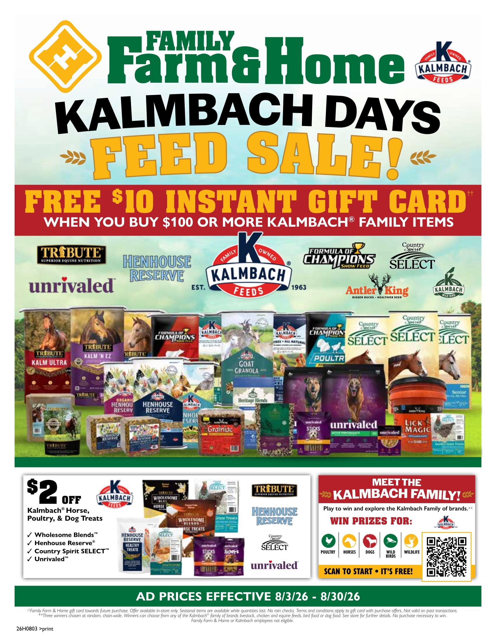 Family Farm & Home Ad