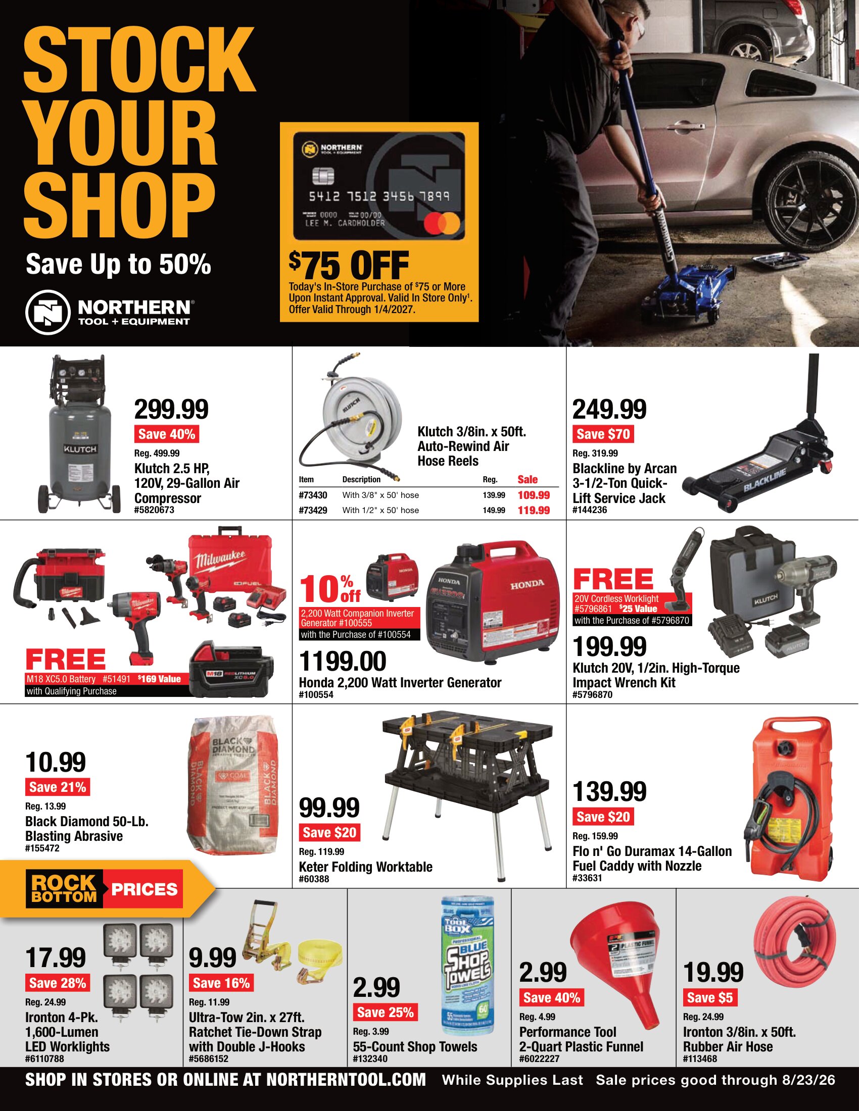 Northern Tool Deals