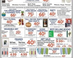 Hobby Lobby Weekly Ad