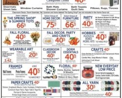 Hobby Lobby Ad Sale