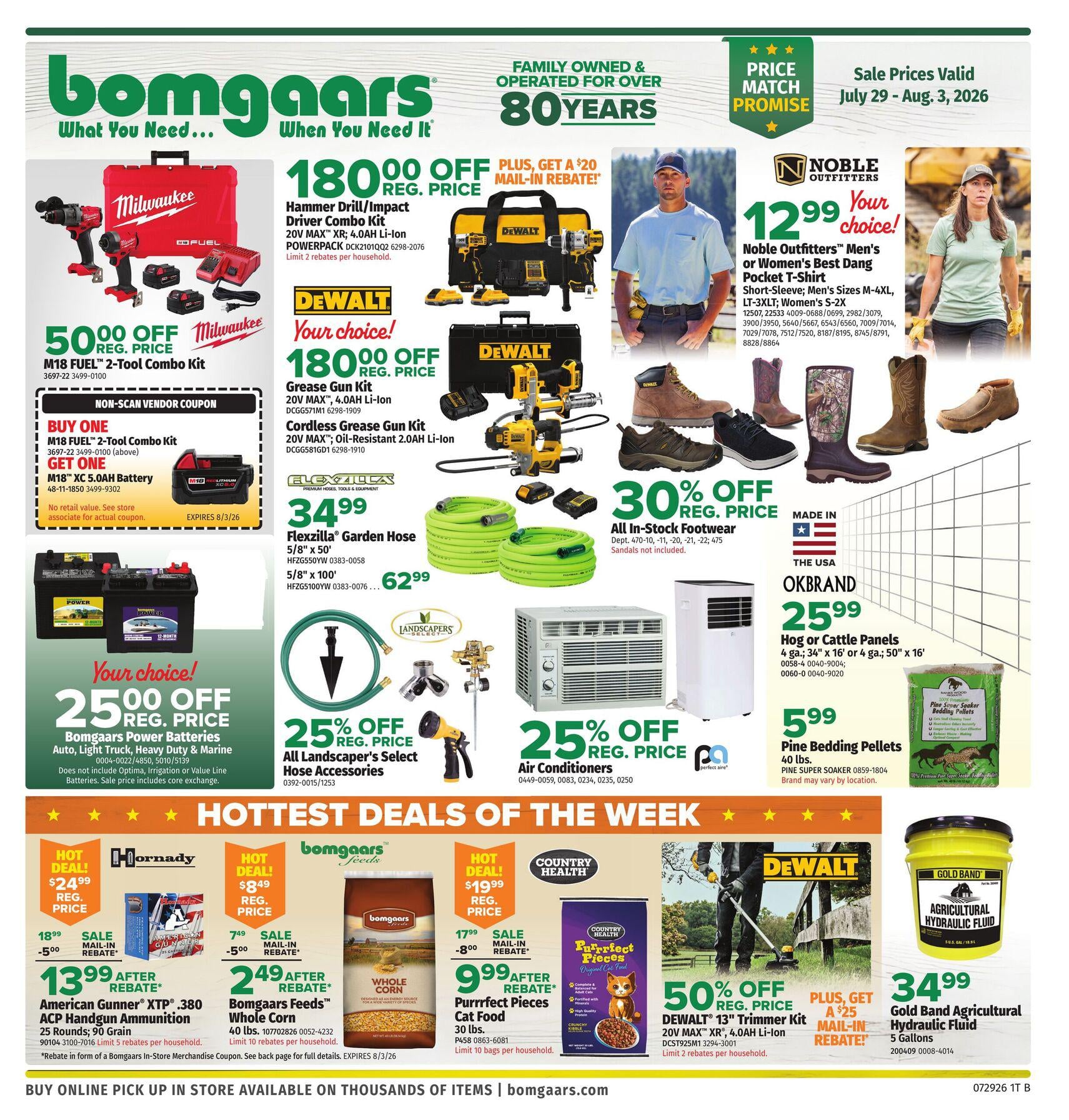 Bomgaars Weekly Flyer