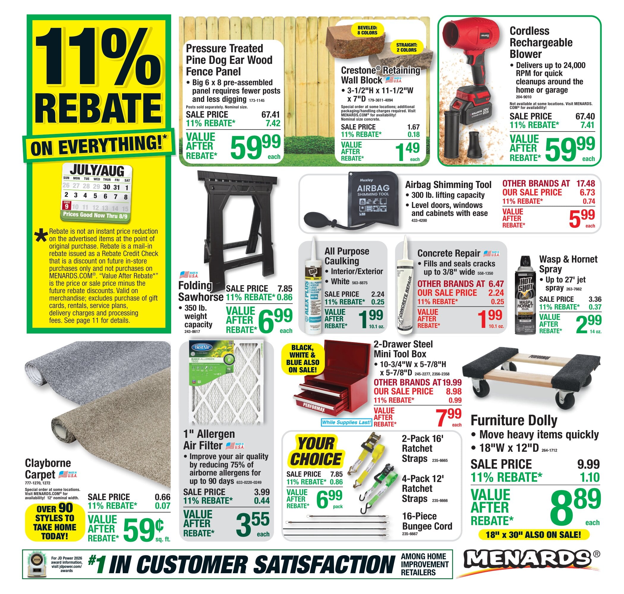 Menards Weekly Ad