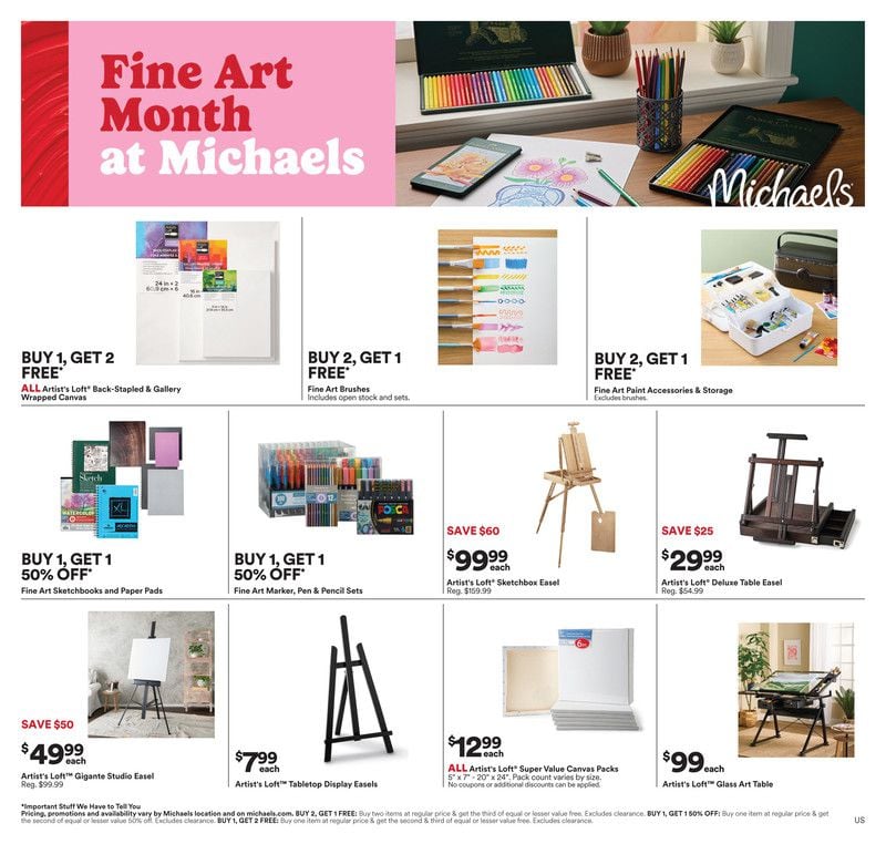Michaels Weekly Ad