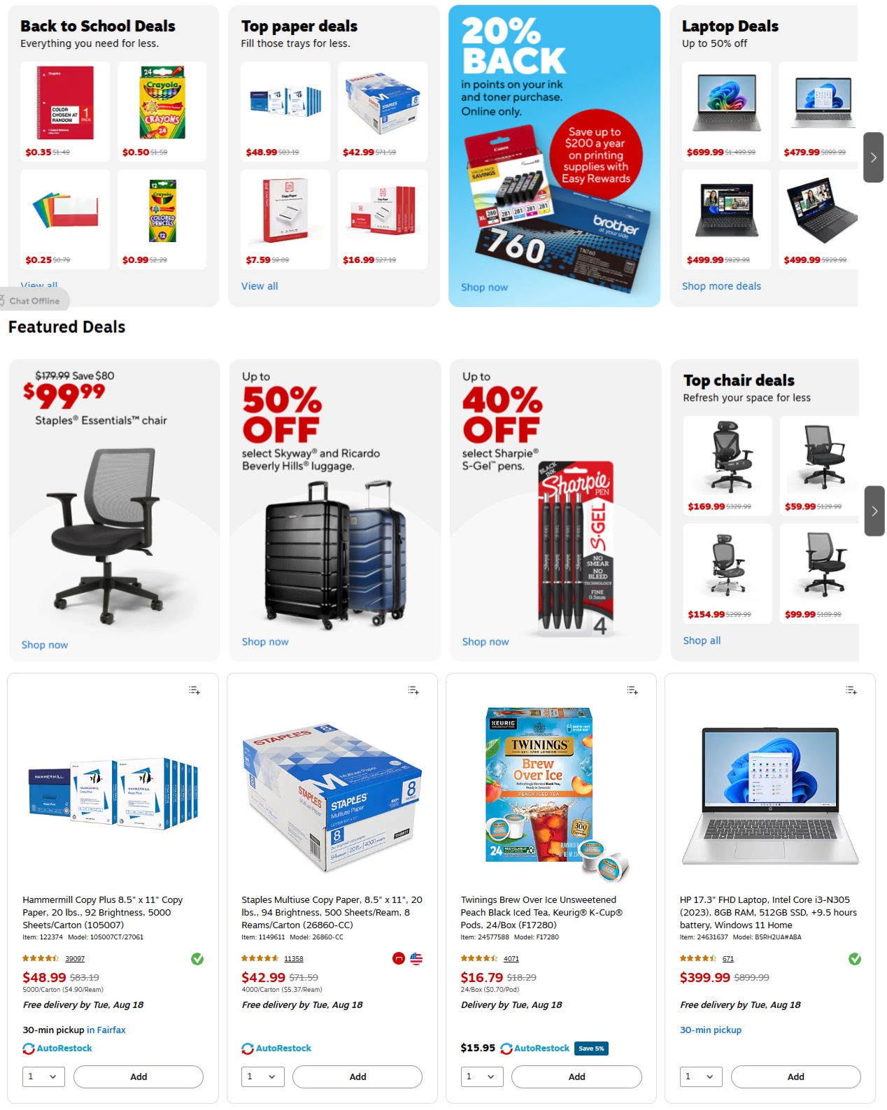 Staples Weekly Ad