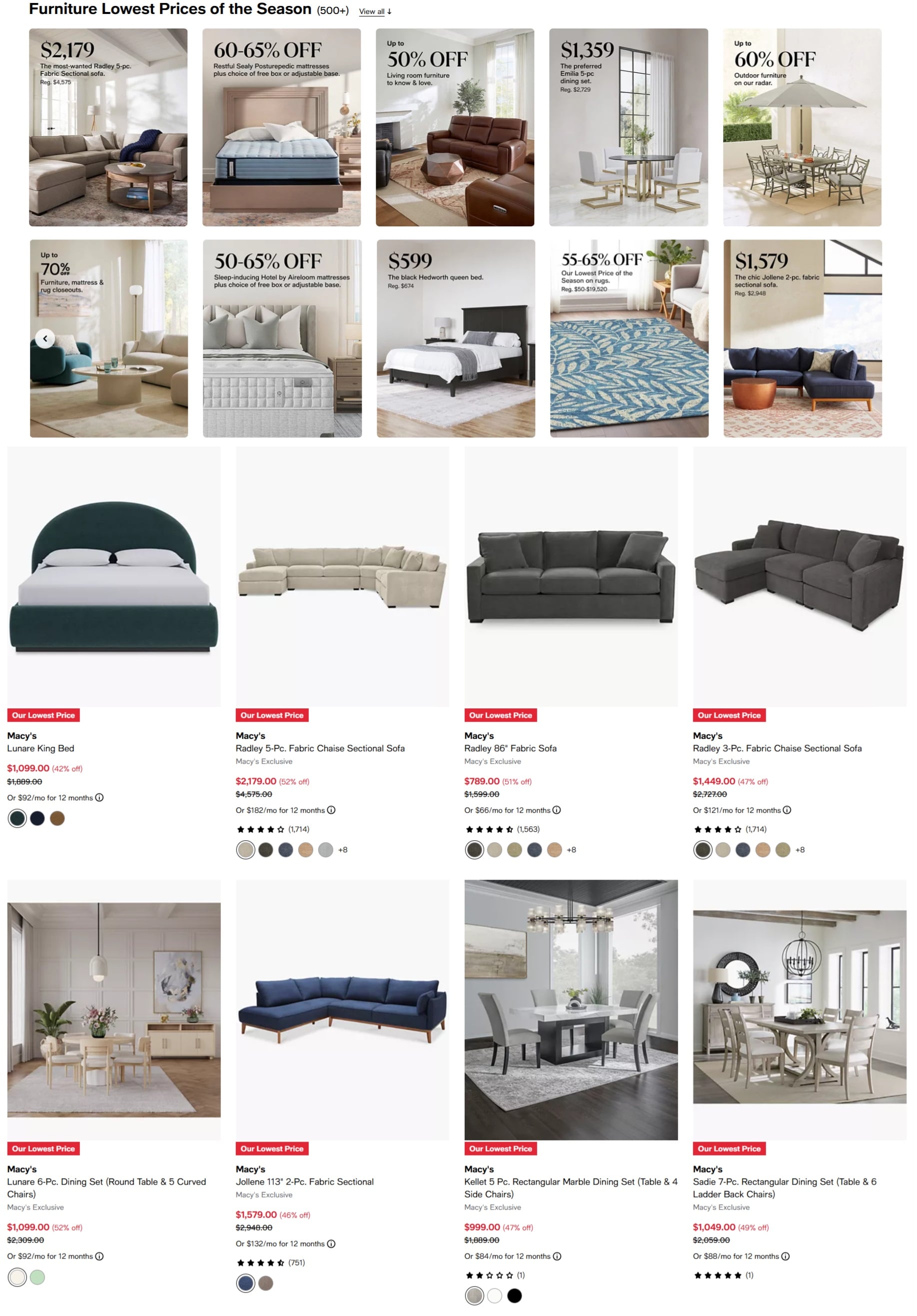 Macy’s Sale Ad