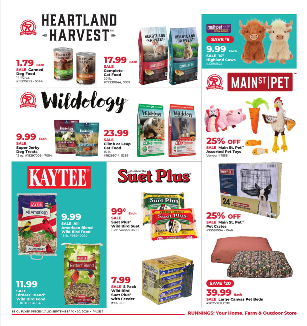 Tahei Rakei Runnings Weekly Flyer September 10 - September 20, 2026. Rake In The Deals!