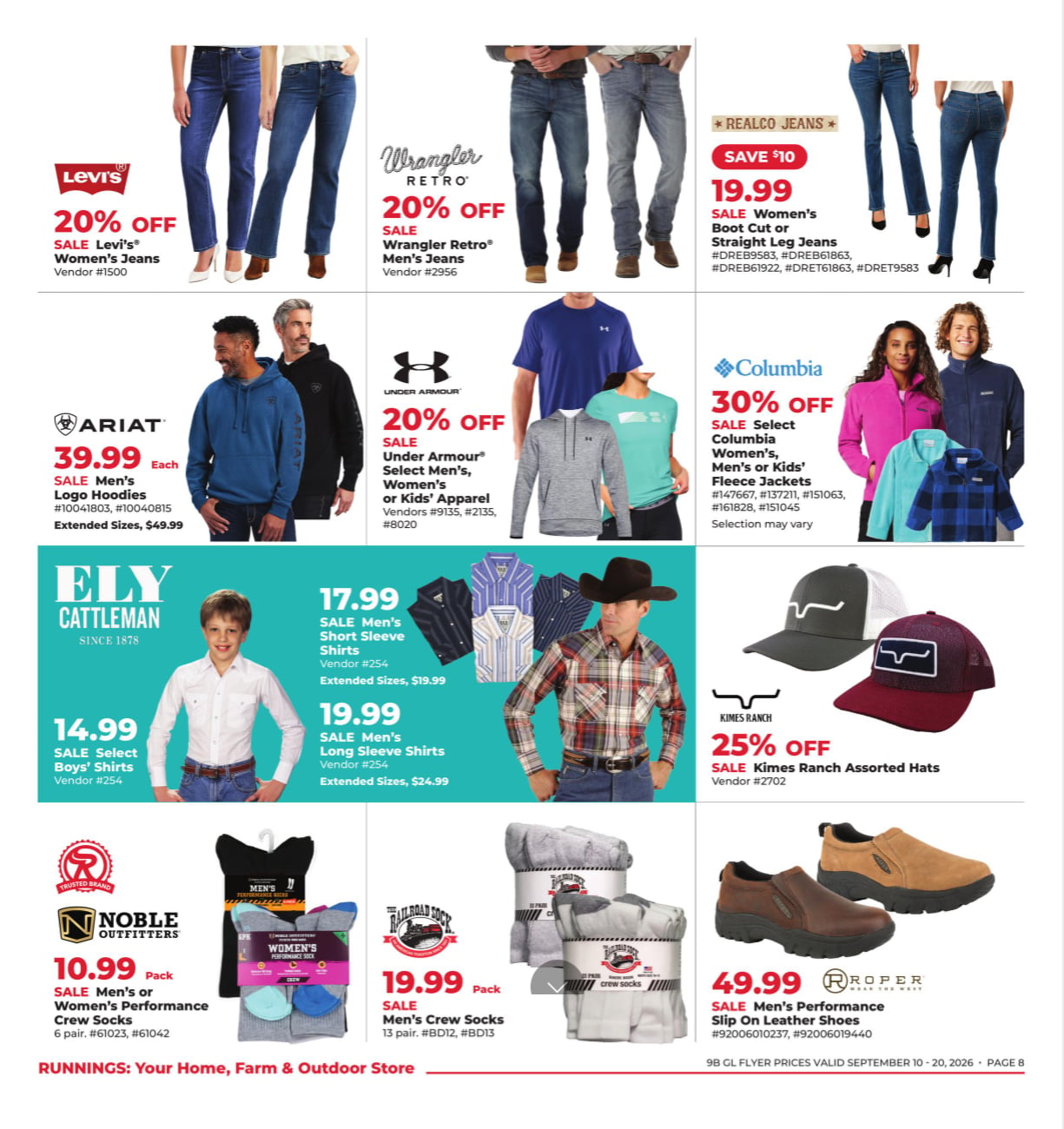 Tahei Rakei Runnings Weekly Flyer September 10 - September 20, 2026. Rake In The Deals!